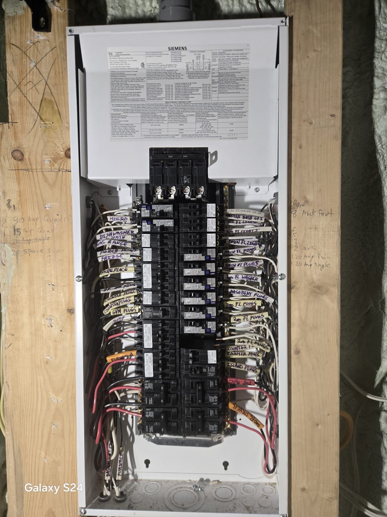 200A service panel upgrade
